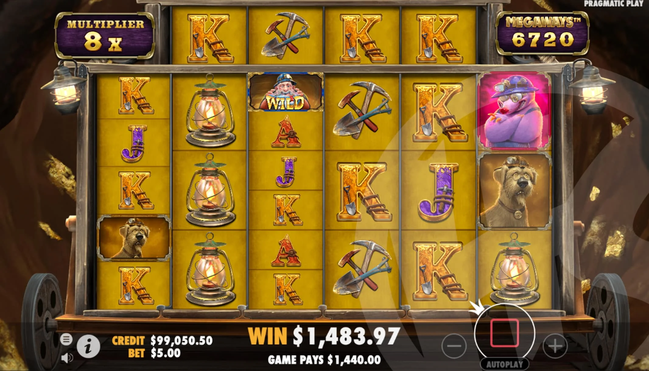 Old Gold Miner Megaways Slot Review pic 5